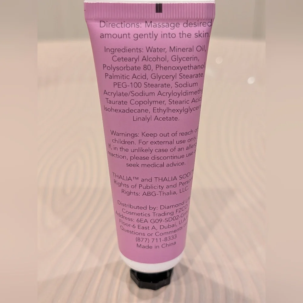 Thalia Sodi Lavender Dream Hand Cream New